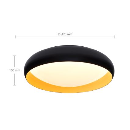 Brilagi - Plafoniera LED dimmerabile LIVIA LED/48W/230V 3000-6500K diametro 42 cm + telecomando