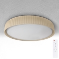 Brilagi - Plafoniera LED dimmerabile LUCIA LED/48W/230V 3000-6500K Ø 41 cm beige + telecomando