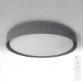 Brilagi - Plafoniera LED dimmerabile LUCIA LED/48W/230V 3000-6500K Ø 41 cm grigio + telecomando