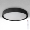 Brilagi - Plafoniera LED dimmerabile LUCIA LED/48W/230V 3000-6500K Ø 41 cm nera + telecomando