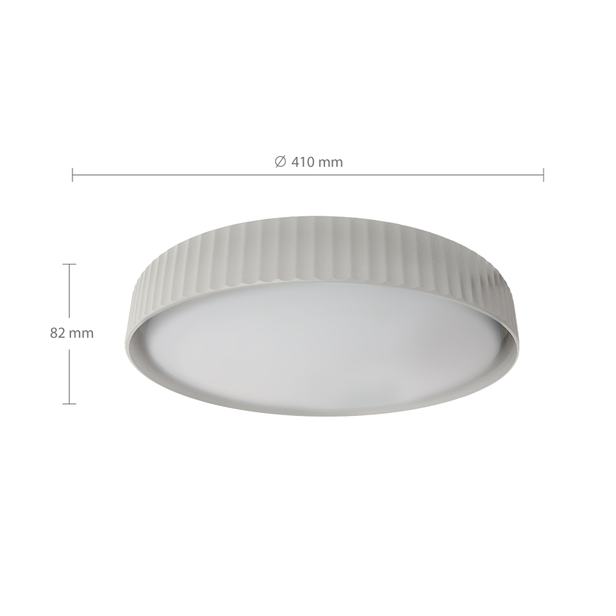 Brilagi - Plafoniera LED dimmerabile LUCIA LED/48W/230V 3000-6500K Ø 41 cm bianca + telecomando