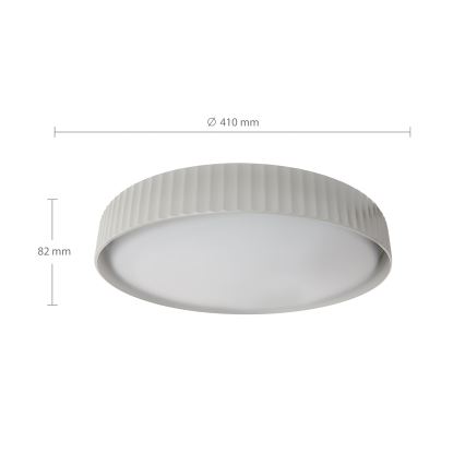 Brilagi - Plafoniera LED dimmerabile LUCIA LED/48W/230V 3000-6500K Ø 41 cm bianco + telecomando