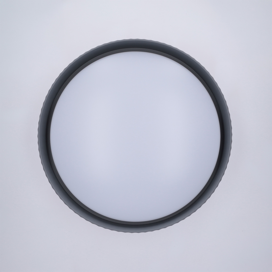 Brilagi - Plafoniera LED dimmerabile LUCIA LED/48W/230V 3000-6500K Ø 41 cm grigio + telecomando