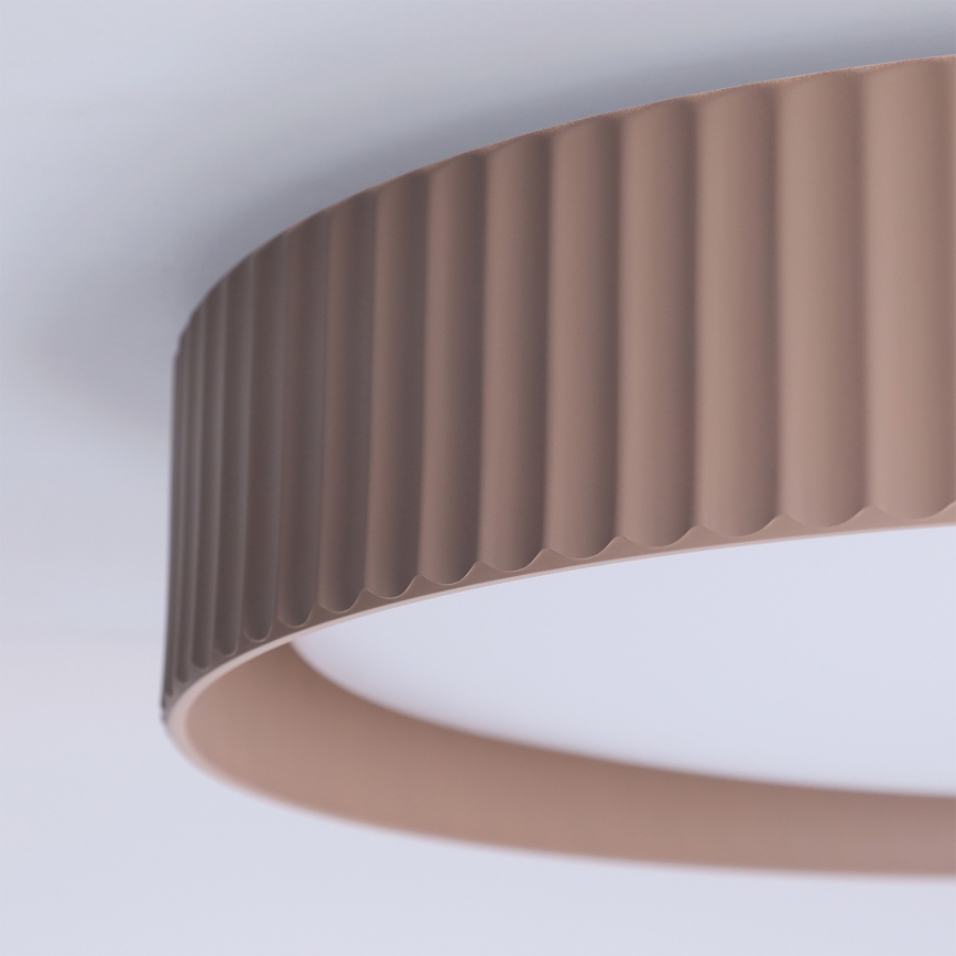 Brilagi - Plafoniera LED dimmerabile LUCIA LED/48W/230V 3000-6500K Ø 41 cm taupe + telecomando