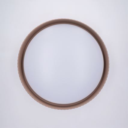 Brilagi - Plafoniera LED dimmerabile LUCIA LED/48W/230V 3000-6500K Ø 41 cm taupe + telecomando