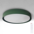 Brilagi - Plafoniera LED dimmerabile LUCIA LED/60W/230V 3000-6500K Ø 59 cm verde + telecomando