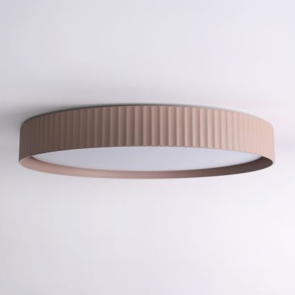 Brilagi - Plafoniera a LED dimmerabile LUCIA LED/60W/230V 3000-6500K ø 59 cm marrone + telecomando