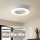 Brilagi - Plafoniera LED dimmerabile LUMIX LED/48W/230V 3000-6000K bianca Ø 50 cm + telecomando