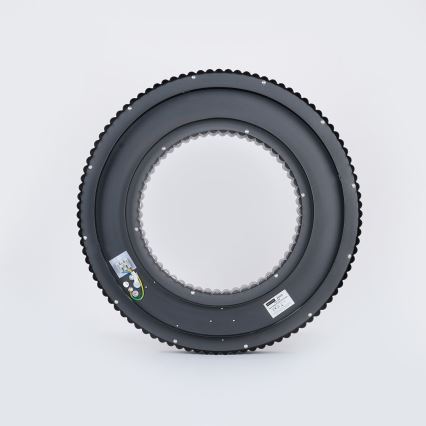Brilagi - Plafoniera da soffitto dimmerabile a LED LUMIX LED/48W/230V 3000-6000K nero Ø 50 cm + telecomando