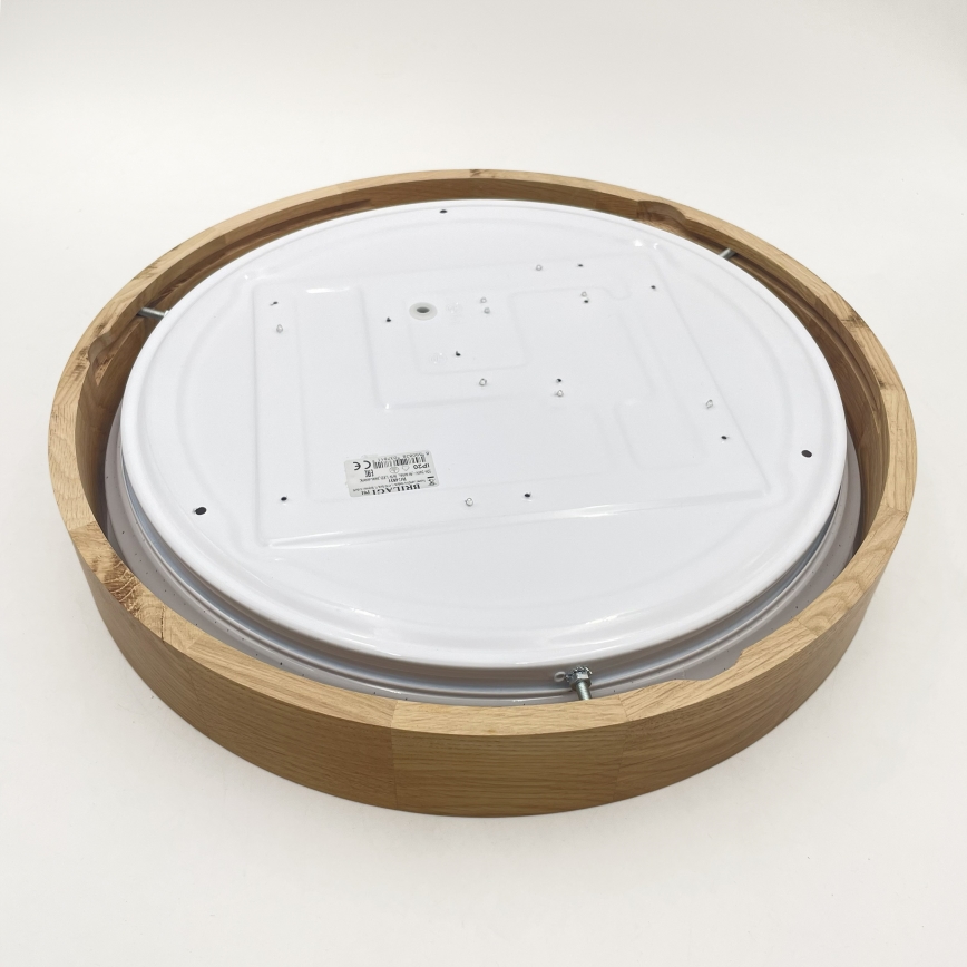 Brilagi - Plafoniera LED dimmerabile MANAROLA SMART STARS LED/24W/230V 3000-6000K Wi-Fi Tuya Beacon Ø 41 cm rovere + telecomando