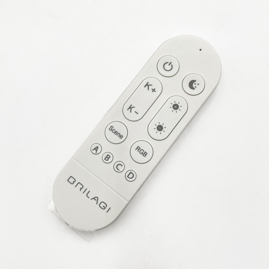 Brilagi - Plafoniera LED dimmerabile MANAROLA SMART STARS LED/24W/230V 3000-6000K Wi-Fi Tuya Beacon Ø 41 cm rovere + telecomando