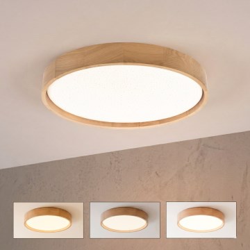 Brilagi - Plafoniera LED dimmerabile MANAROLA SMART STARS LED/36W/230V 3000-6000K Wi-Fi Tuya Beacon Ø 51 cm + telecomando
