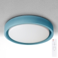 Brilagi - Plafoniera LED dimmerabile MATTEO LED/48W/230V 3000–6500K Ø 41 cm turchese + telecomando