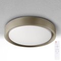 Brilagi - Plafoniera LED dimmerabile MATTEO LED/48W/230V 3000-6500K Ø41 cm taupe + telecomando