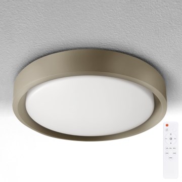 Brilagi - Plafoniera LED dimmerabile MATTEO LED/48W/230V 3000-6500K Ø41 cm taupe + telecomando