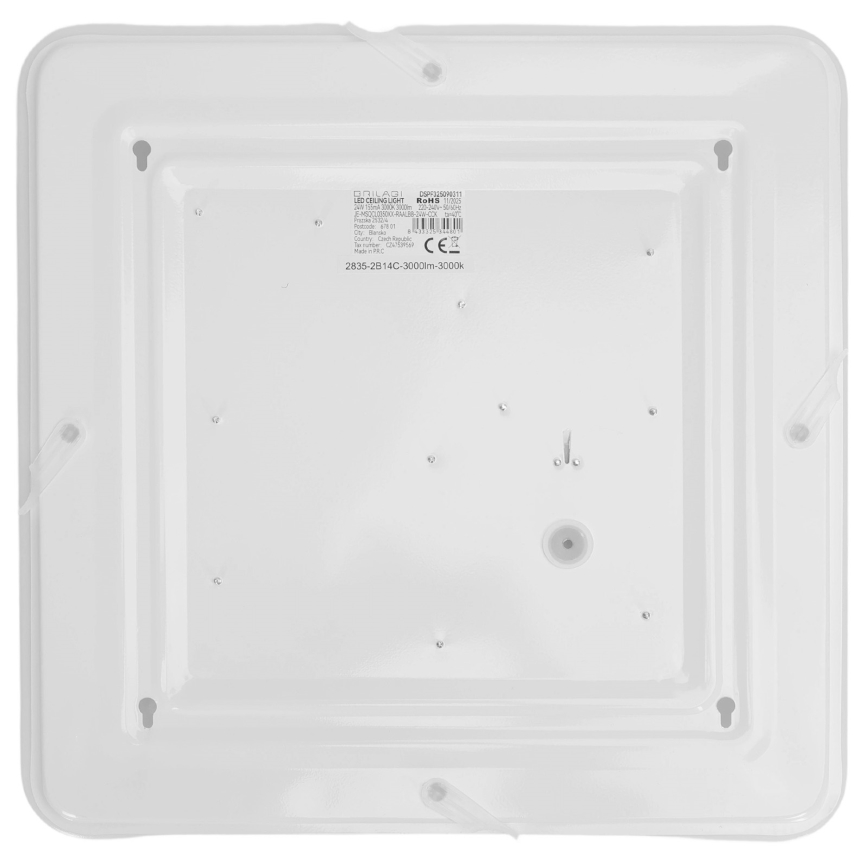 Brilagi - Plafoniera LED dimmerabile MILKY WAY LED/24W/230V 3000-6500K 37x37 cm + telecomando