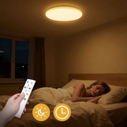 Brilagi - Plafoniera LED dimmerabile MILKY WAY LED/36W/230V 3000-6500K Ø 48 cm + telecomando