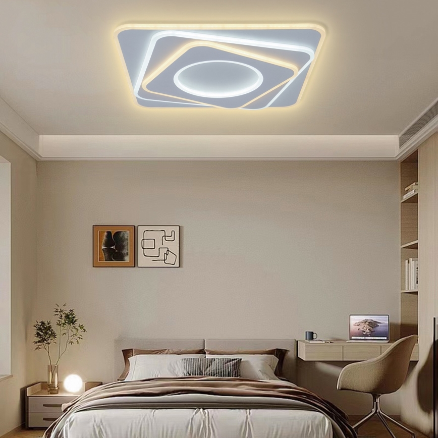 Brilagi - Plafoniera LED dimmerabile MODERN LED/100W/230V 2700-6500K 48x48 cm + telecomando