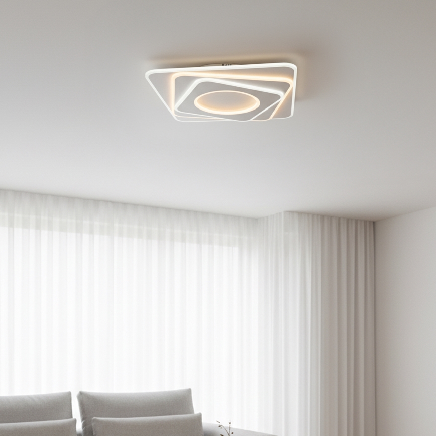 Brilagi - Plafoniera LED dimmerabile MODERN LED/100W/230V 3000-6000K 48x48 cm + telecomando