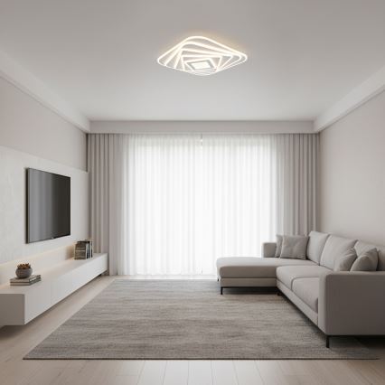 Brilagi - Plafoniera dimmerabile MODERN LED/210W/230V 3000-6000K 55x55 cm + telecomando