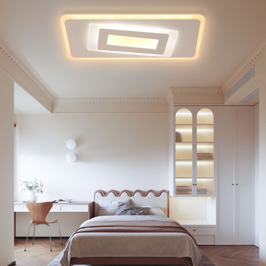 Brilagi - Plafoniera LED dimmerabile MODERN LED/51W/230V 2700-6500K 20x40 cm + telecomando