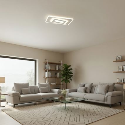 BRILAGI - Plafoniera dimmerabile a LED MODERN LED/51W/230V 3000-6000K 20x40 cm + telecomando