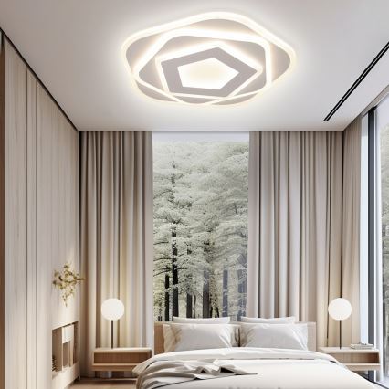 Brilagi - Plafoniera LED dimmerabile MODERN LED/64W/230V 2700-6500K diametro 40 cm + telecomando