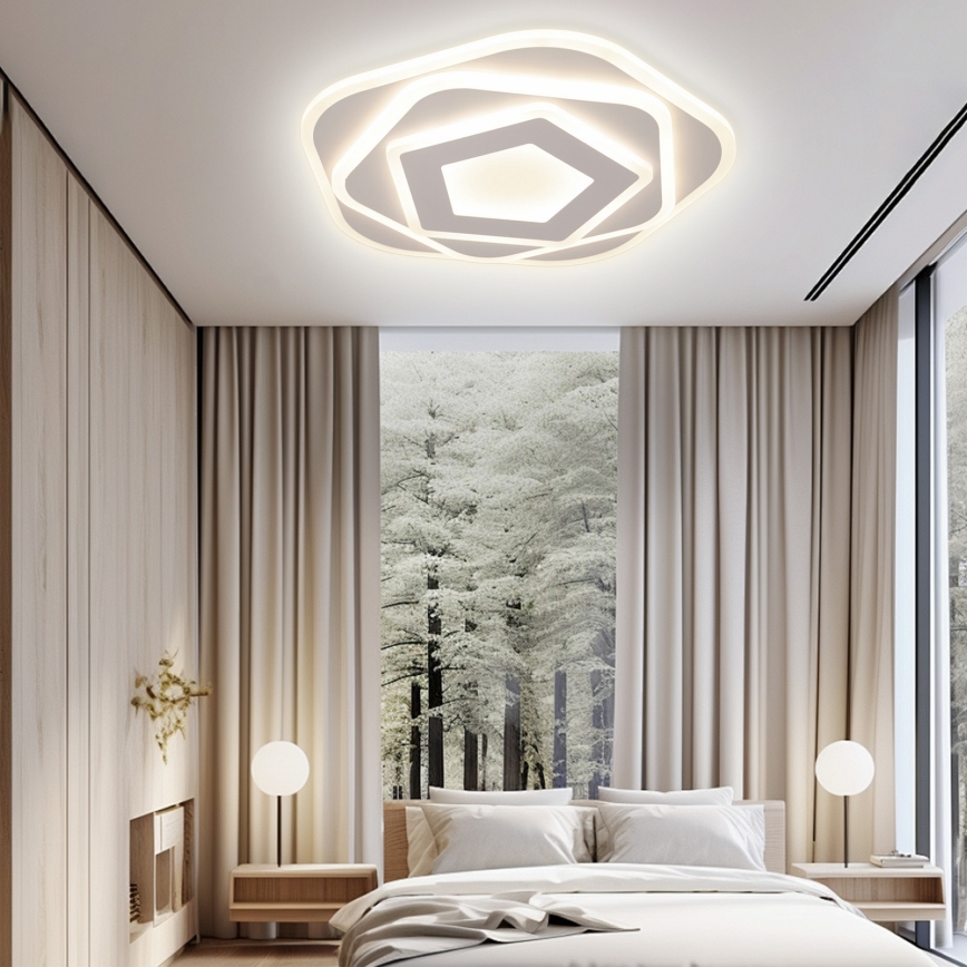 Brilagi - Plafoniera LED dimmerabile MODERN LED/64W/230V 2700-6500K diametro 40 cm + telecomando