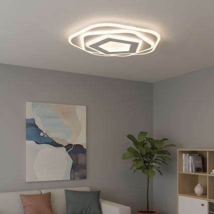Brilagi - Plafoniera LED dimmerabile MODERN LED/64W/230V 3000-6000K Ø 40 cm + telecomando