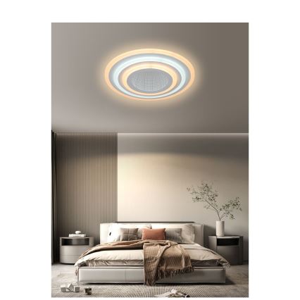 Brilagi - Plafoniera LED dimmerabile MODERN LED/70W/230V 2700-6500K diametro 50 cm + telecomando