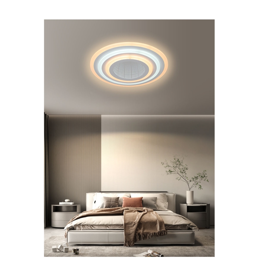 Brilagi - Plafoniera LED dimmerabile MODERN LED/70W/230V 2700-6500K diametro 50 cm + telecomando