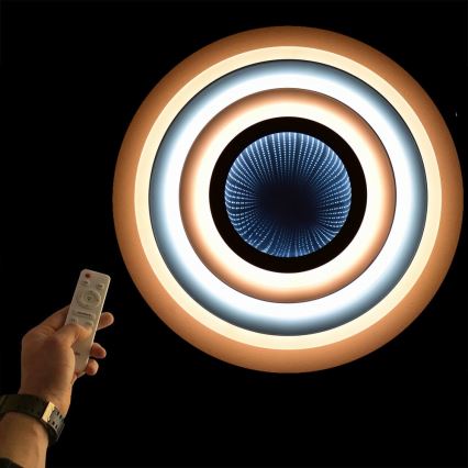 Brilagi - Plafoniera LED dimmerabile MODERN LED/70W/230V 2700-6500K diametro 50 cm + telecomando