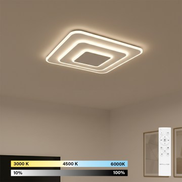 Brilagi - Plafoniera LED dimmerabile MODERN LED/72W/230V 3000-6000K 46,6x46,6 cm + telecomando