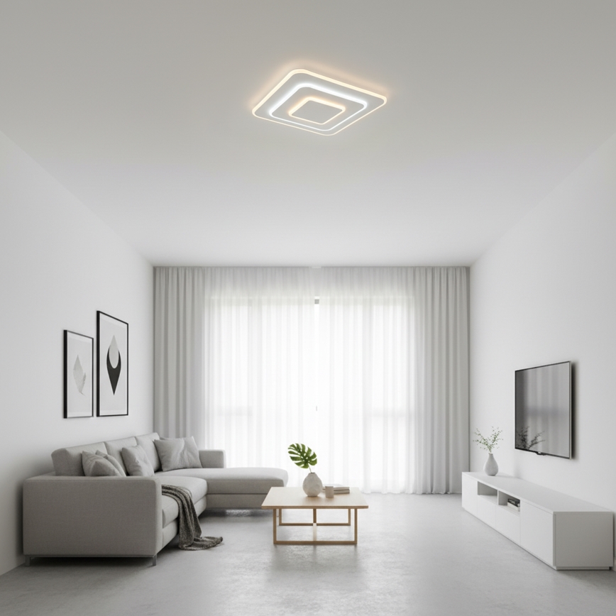 Brilagi - Plafoniera LED dimmerabile MODERN LED/72W/230V 3000-6000K 46,6x46,6 cm + telecomando