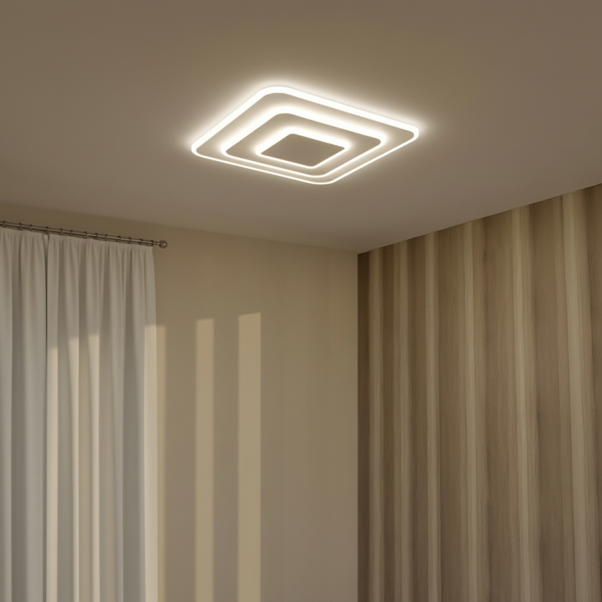 Brilagi - Plafoniera LED dimmerabile MODERN LED/72W/230V 3000-6000K 46,6x46,6 cm + telecomando
