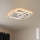 Brilagi - Plafoniera LED dimmerabile MODERN LED/80W/230V 2700-6500K 52,5x52,5 cm + telecomando
