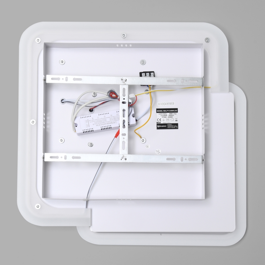 Brilagi - Plafoniera LED dimmerabile MODERN LED/80W/230V 2700-6500K 52,5x52,5 cm + telecomando