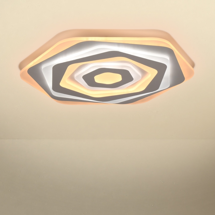 Brilagi - Plafoniera LED dimmerabile MODERN LED/85W/230V 2700-6500K diametro 53 cm + telecomando