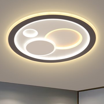 Brilagi - Plafoniera LED dimmerabile MODERN LED/89W/230V 2700-6500K diametro 47 cm + telecomando