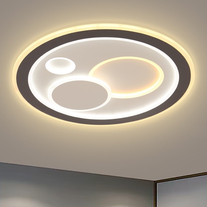 Brilagi - Plafoniera LED dimmerabile MODERN LED/89W/230V 2700-6500K diametro 47 cm + telecomando