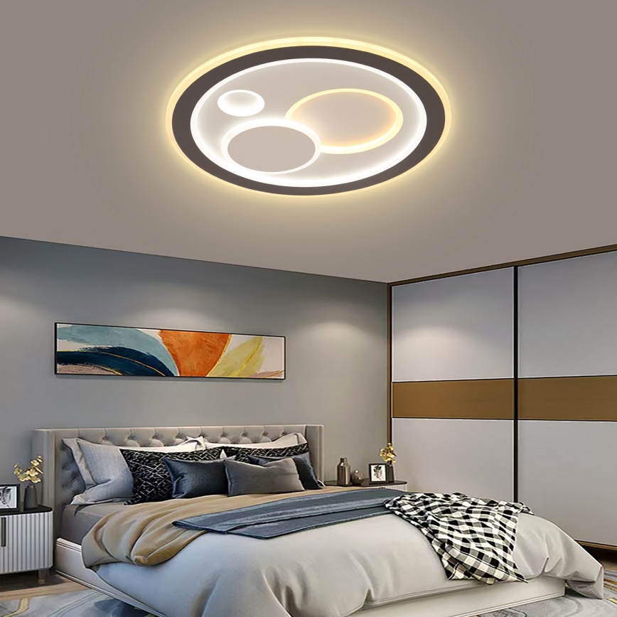 Brilagi - Plafoniera LED dimmerabile MODERN LED/89W/230V 2700-6500K diametro 47 cm + telecomando