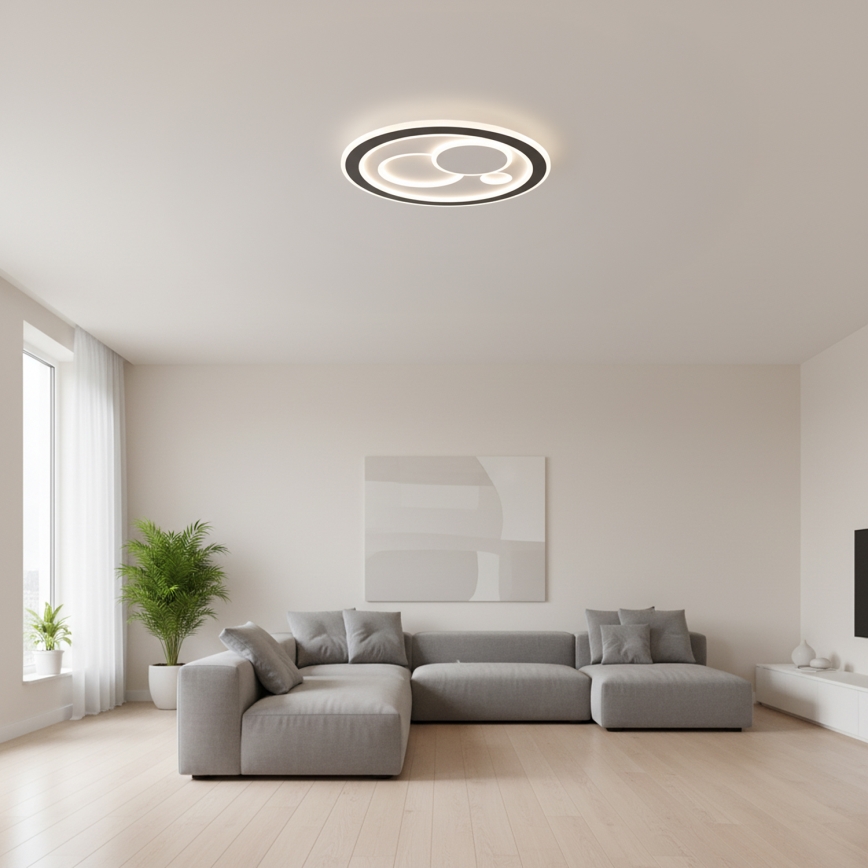 Brilagi - Plafoniera dimmerabile a LED MODERN LED/89W/230V 3000-6000K diam. 47 cm + telecomando