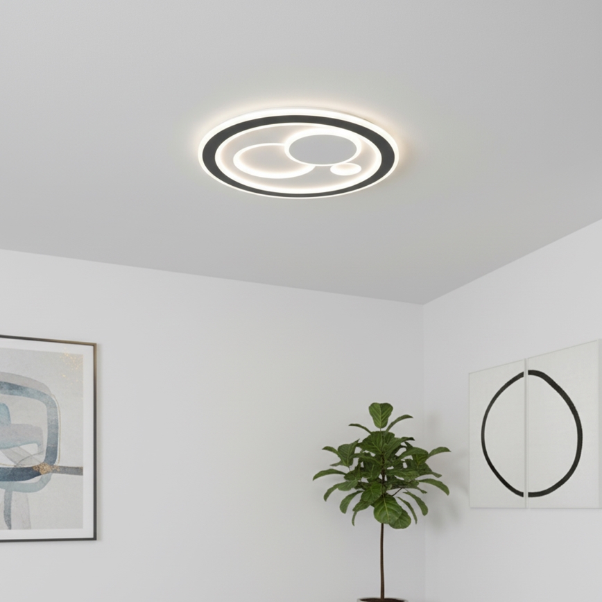 Brilagi - Plafoniera dimmerabile a LED MODERN LED/89W/230V 3000-6000K diam. 47 cm + telecomando