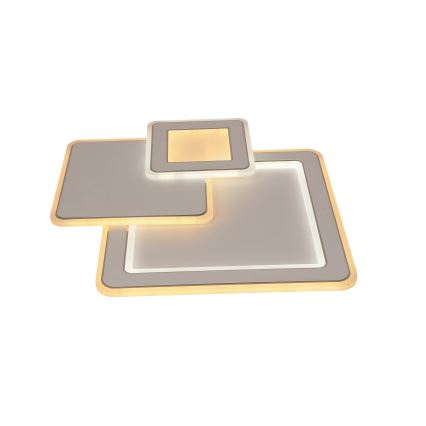 Brilagi - Plafoniera LED dimmerabile MODERN LED/93W/230V 2700-6500K 48,5x48,5 cm + telecomando