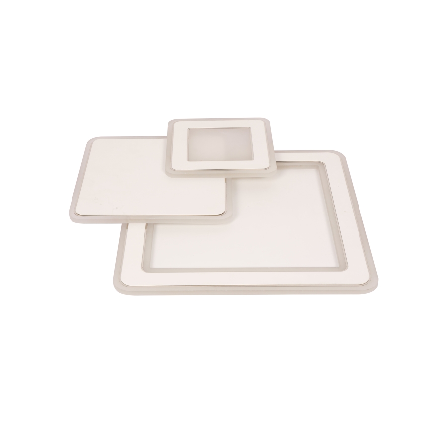 Brilagi - Plafoniera LED dimmerabile MODERN LED/93W/230V 2700-6500K 48,5x48,5 cm + telecomando