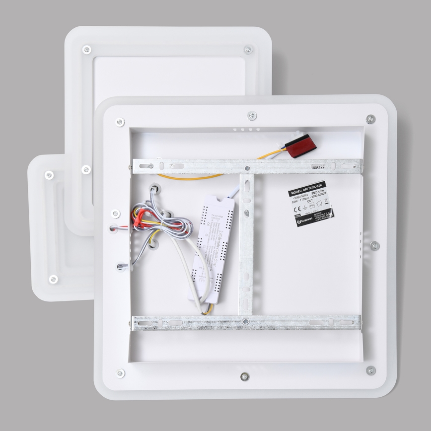 Brilagi - Plafoniera LED dimmerabile MODERN LED/93W/230V 2700-6500K 48,5x48,5 cm + telecomando
