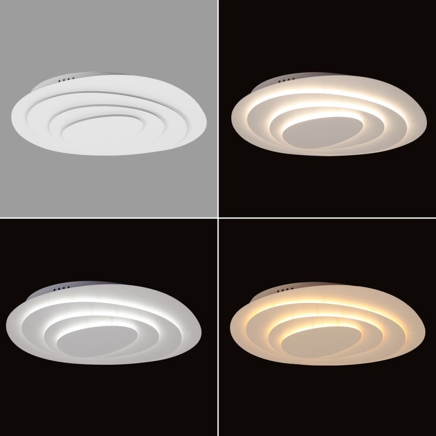 Brilagi - Plafoniera LED dimmerabile MODERN MAXI LED/87W/230V 3000-6000K 67x80 cm + telecomando