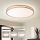 Brilagi - Plafoniera LED dimmerabile MOLINA LED/100W/230V 3000-6000K rovere Ø 80 cm + telecomando