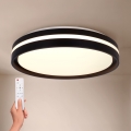Brilagi - Plafoniera LED dimmerabile NAOMI LED/48W/230V 3000–6500K Ø 39 cm nera + telecomando