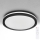 Brilagi - Plafoniera LED dimmerabile NAOMI LED/48W/230V 3000–6500K Ø 39 cm nera + telecomando